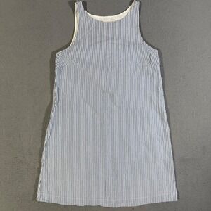 Vineyard Vines Seersucker Dress Women's‎ Sleeveless Blue White Striped Size 4